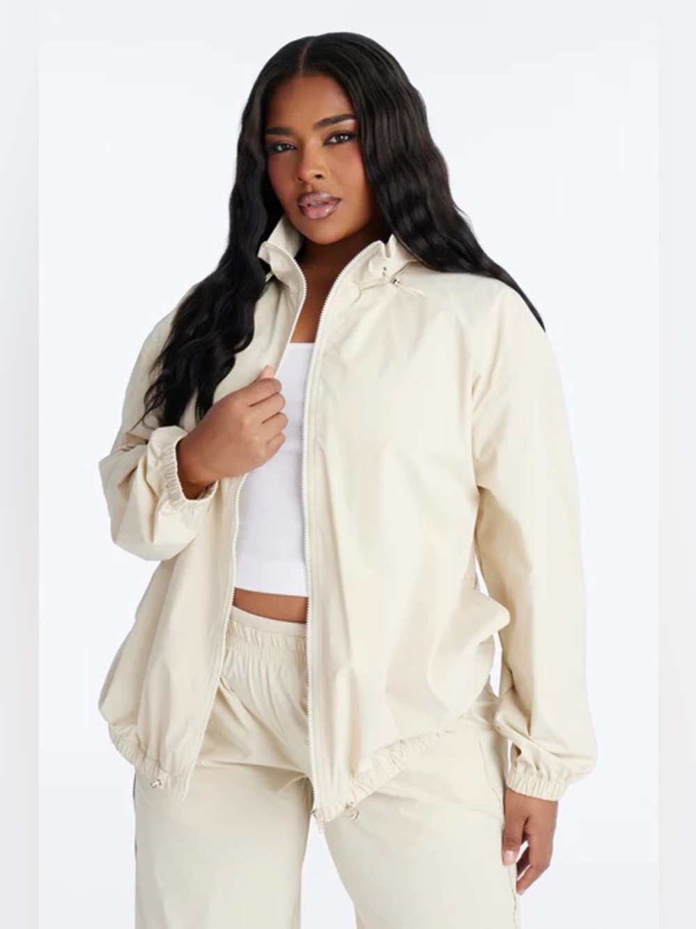 ✨3 FOR $20✨ NWT Fashion Nova Windbreaker Jacket